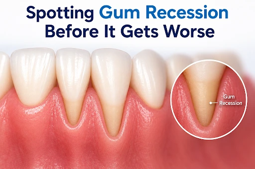 Spotting gum recession before it gets worse