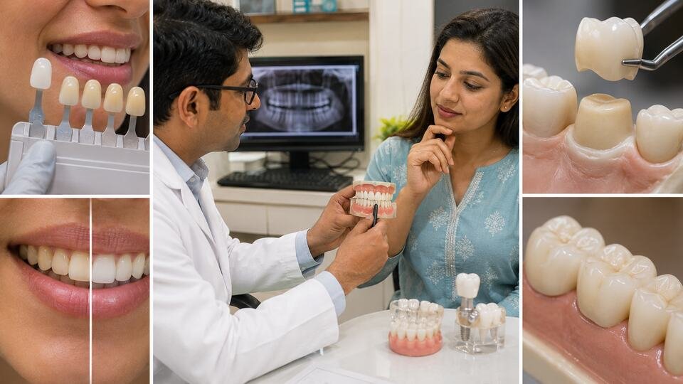 Are Veneers, Crowns or Teeth Whitening Better for Improving Your Smile?